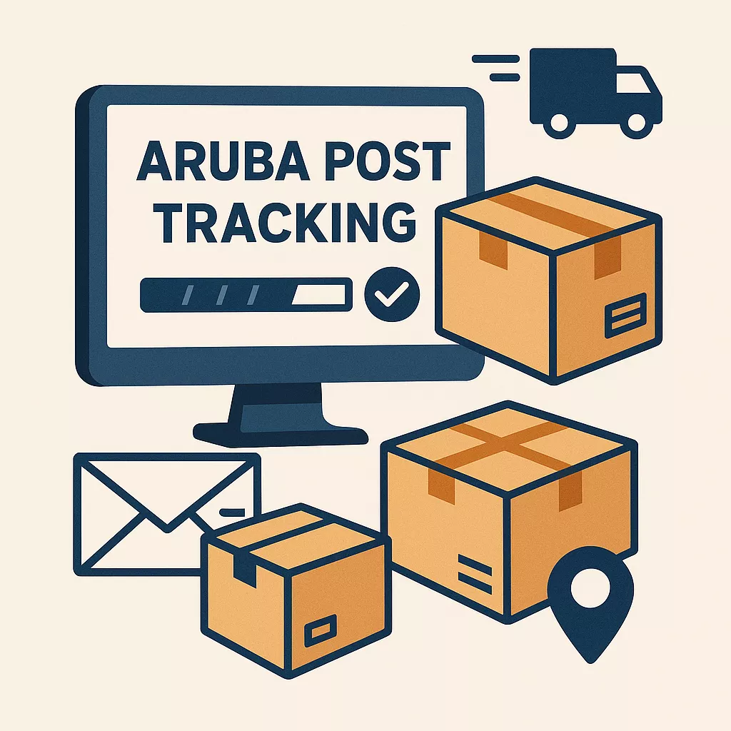 aruba post tracking